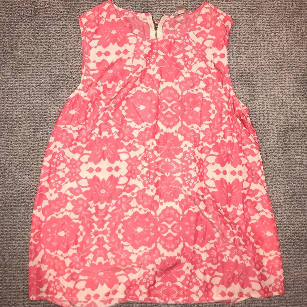 Pink Floral Top